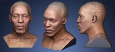 3D model Omar Little (STL)